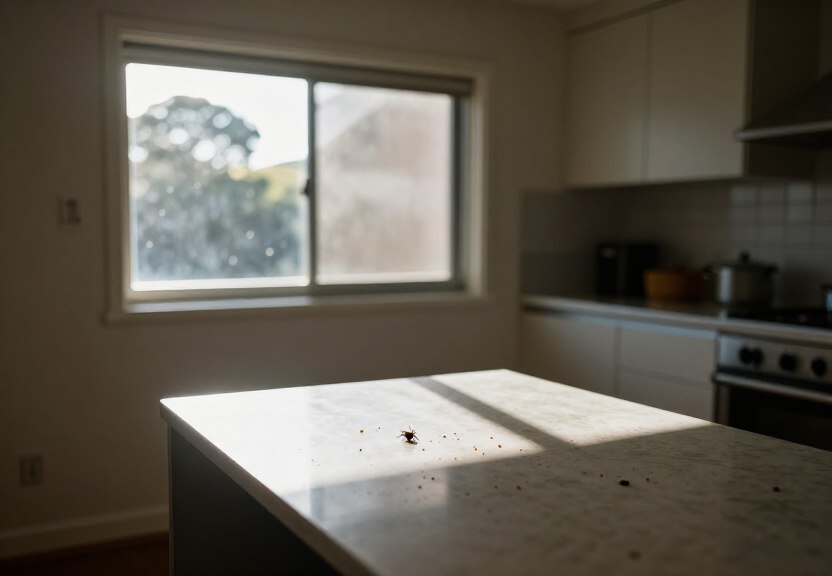 Bed bugs in furniture crevices in Lilyfield before treatment